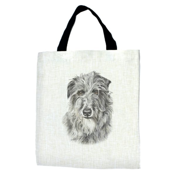 Deerhound Tote Bag 116