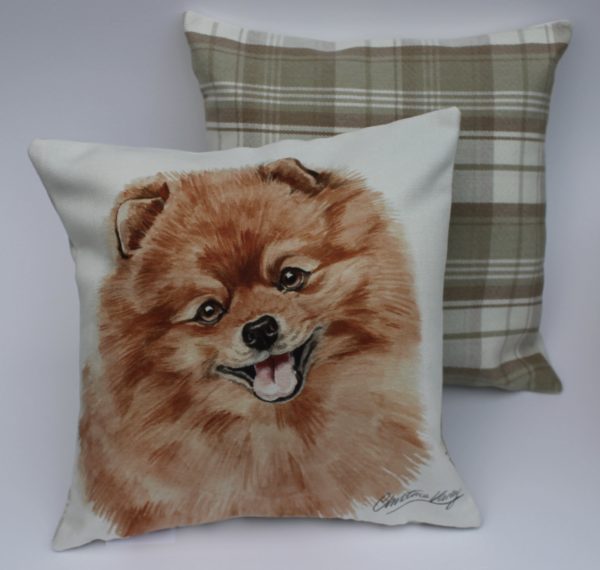 Pomeranian Dog Cushion (CUS-242-B)