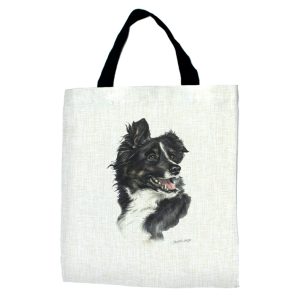Border Collie Tote Bag