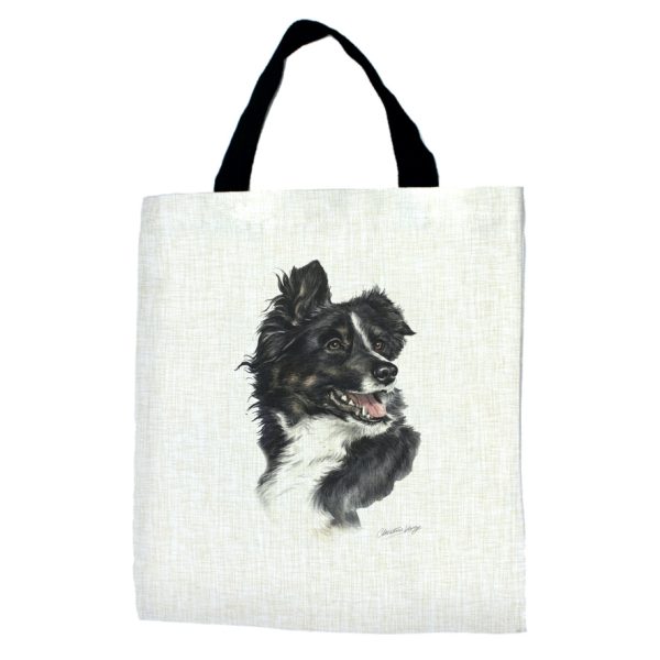 Border Collie Tote Bag
