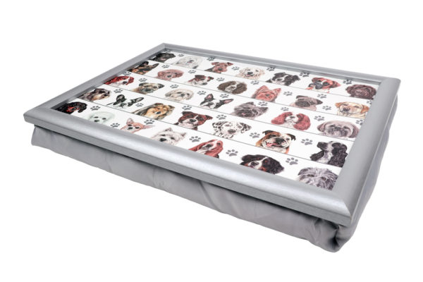 Dogs in Lines Lap Tray (VLT-LD01)