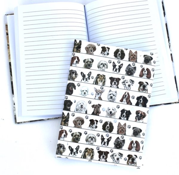 Dogs in Lines A5 Notebook (VNB-MDGS)