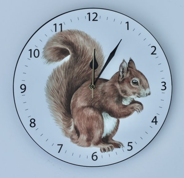 Squirrel Wall Clock CLK-WL06