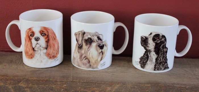 Mugs on the Mantelpiece