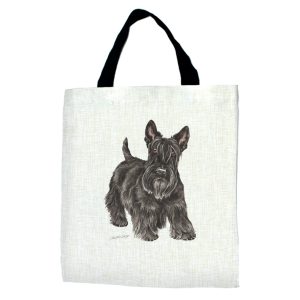 Scottish Terrier Dog Tote Bag
