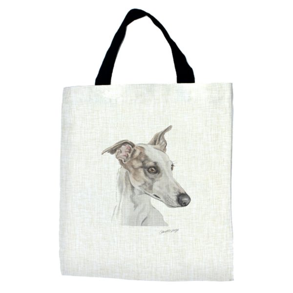 Greyhound Dog Tote Bag