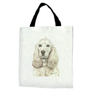 Working Cocker Spaniel Dog Tote Bag