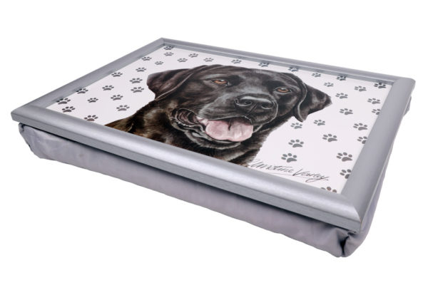 Black Labrador Lap Tray (VLT-125)