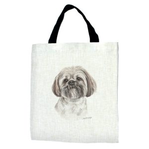 Lhasa Apso Dog Tote Bag