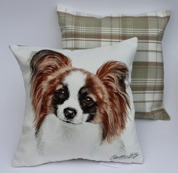 Papillon Dog Cushion (CUS-241)