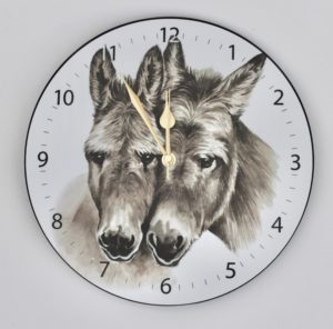 Donkeys Wall Clock (CLK-FY06)