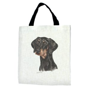 Doberman Dog Tote Bag