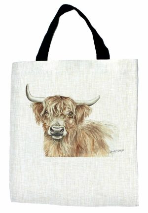Highland Cow Tote Bag