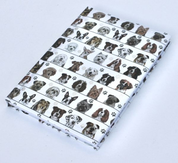 Multi- Dogs in Lines A5 Notebook / Journal (VNB-MDGS)