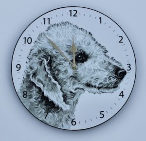Bedlington Terrier Wall Clock CLK-101