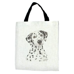Dalmatian Dog Tote Bag