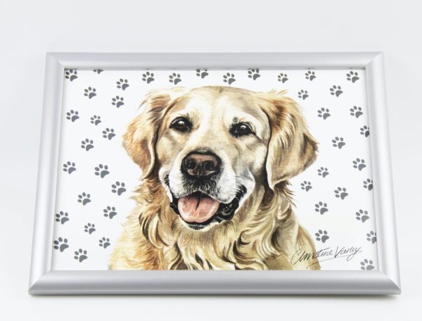 Golden Retriever Dog Breed Lap Tray (LPT-92) - Image 3