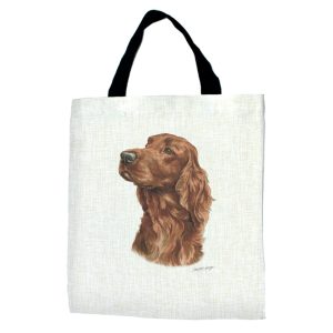 Irish Setter Dog Tote Bag