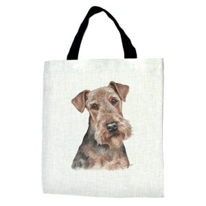 Airedale Terrier Dog Tote Bag