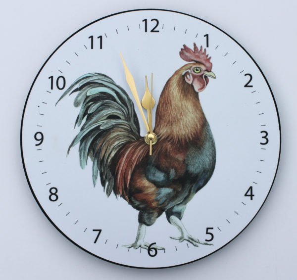 Cockerel Wall Clock (CLK-FY13)