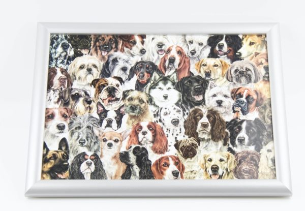 Dogs Montage Lap Tray (VLT-MD01)