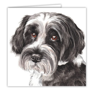 Tibetan Terrier Art Card / Greetings Card (AC-202)