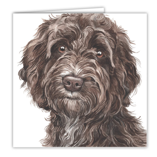 Cockapoo Dog Art Card / Greetings Card (AC-209) - Image 2