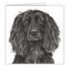 Working Cocker Spaniel Dog Art Card / Greetings Card (AC-215) - Image 2
