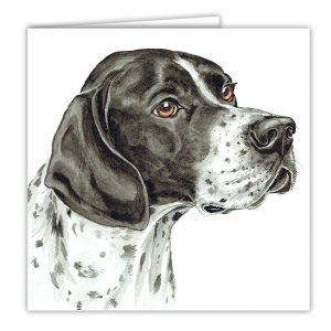 English Pointer Dog Art Card / Greetings Card (AC-251)