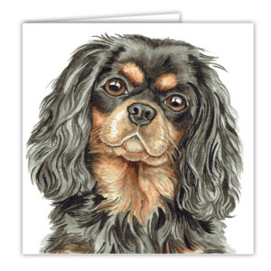 WAGGY DOGZ KING CHARLES CAVALIER DOG PUPPY MADE UK PRESENT GIFT QUALITY COASTER 