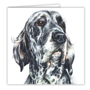 English Setter Dog Art Card / Greetings Card (AC-70)