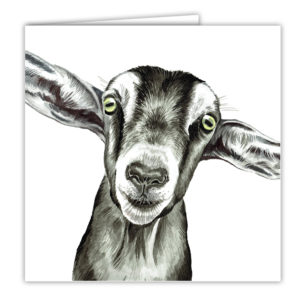 Goat Art Card / Greetings Card (AC-FY04)
