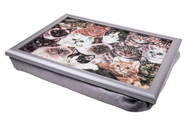 Cats Montage Lap Tray (VLT-MC01)