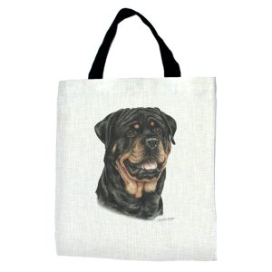 Rottweiler Dog Tote Bag