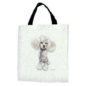 Chinese Crested Dog Tote Bag