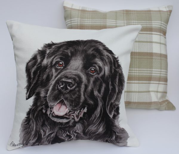 Newfoundland Dog Cushion Cus-211