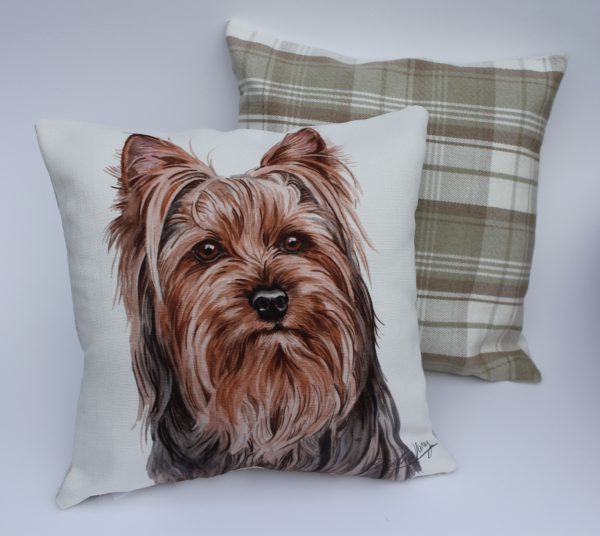 Yorkshire Terrier Dog Cushion (CUS-218)