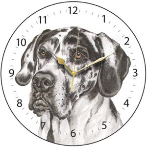 Great Dane Dog Clock