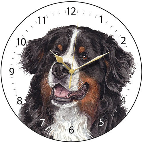Bernese Mountain Dog Dog Clock