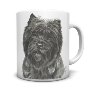 Cairn Terrier Ceramic Mug by Waggydogz