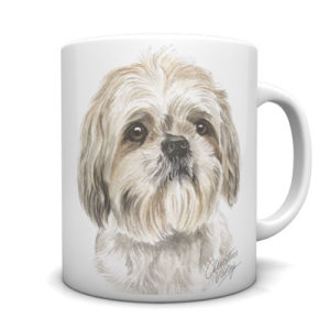 Shih Tzu Ceramic Mug by Waggydogz