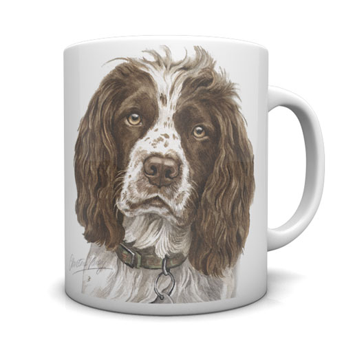 Springer Spaniel Ceramic Mug by Waggydogz