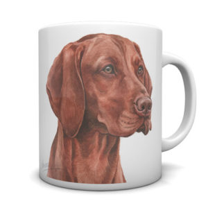 Hungarian Vizsla Ceramic Mug by Waggydogz