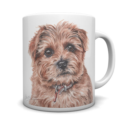 Norfolk Terrier Ceramic Mug by Waggydogz