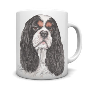 Cavalier King Charles Spaniel Ceramic Mug by Waggydogz