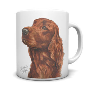 Irish Setter Ceramic Mug by Waggydogz