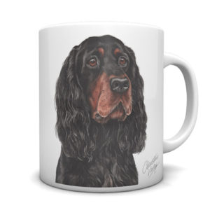 Gordon Setter Ceramic Mug by Waggydogz