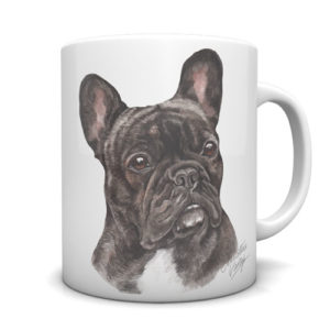 French Bulldog Ceramic Mug by Waggydogz