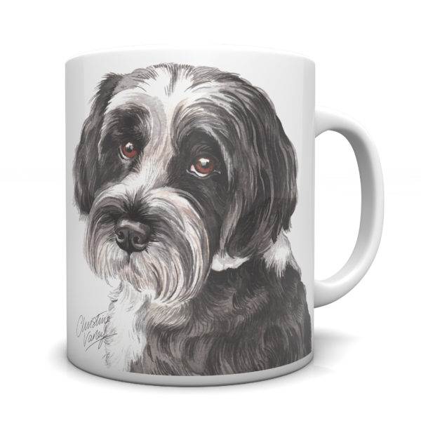 Tibetan Terrier Ceramic Mug by Waggydogz