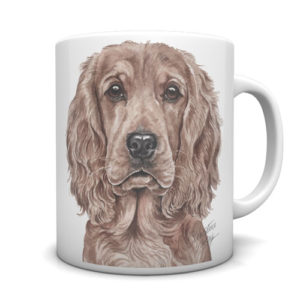 Cocker Spaniel Ceramic Mug by Waggydogz